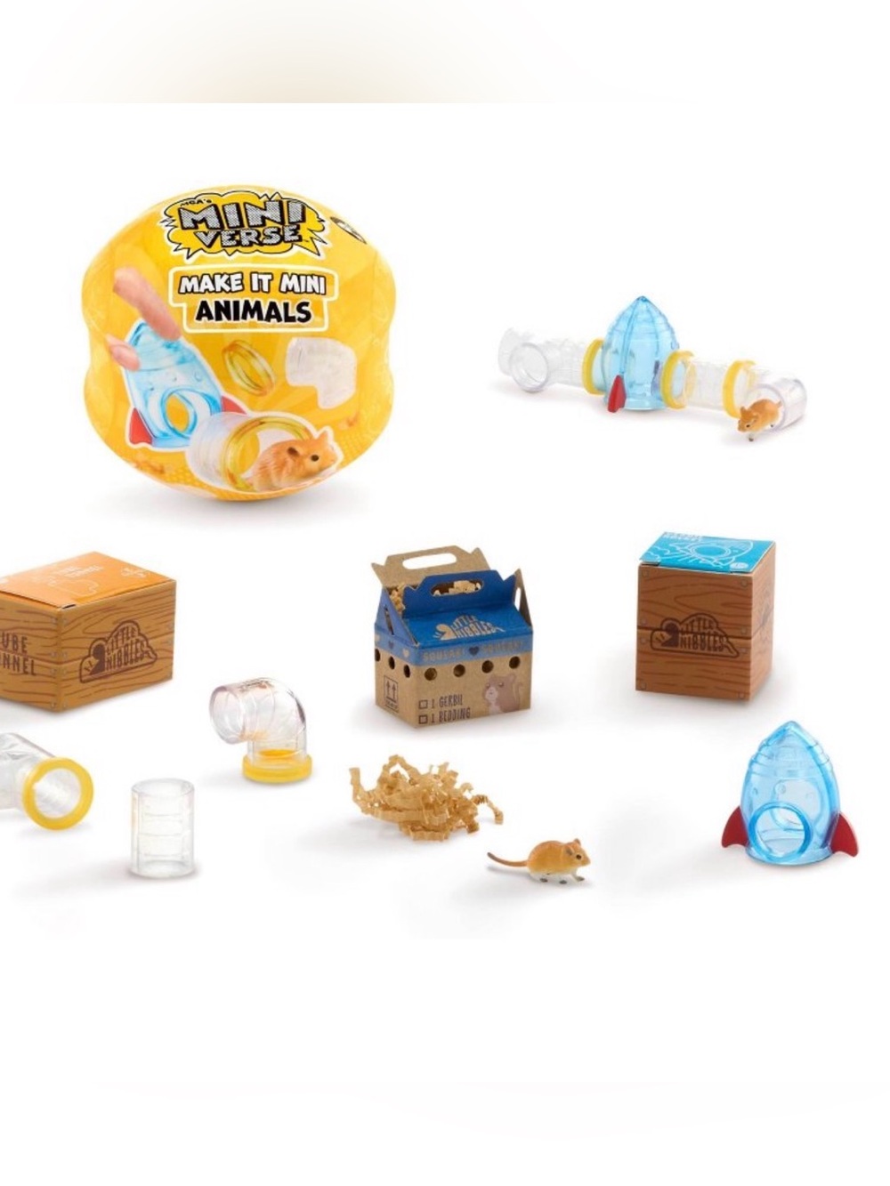 Make It Mini Animals collection - Gerbil and Mouse